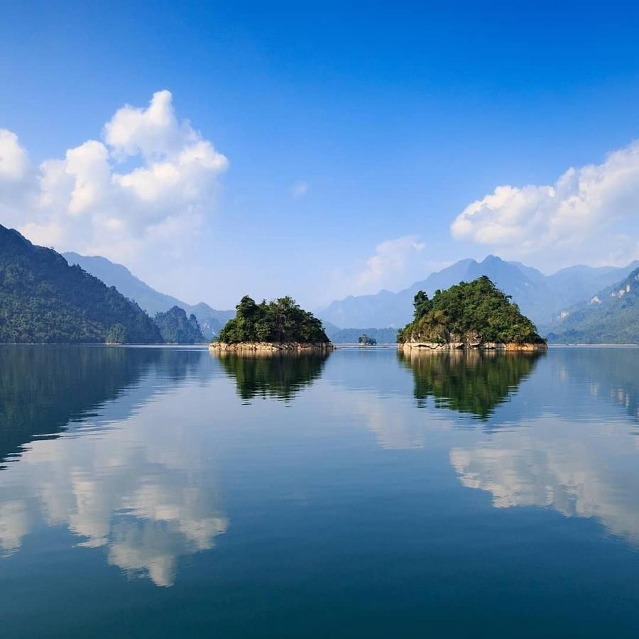 Ba Be Lakeside Bungalow Otel Coc Pouc Dış mekan fotoğraf