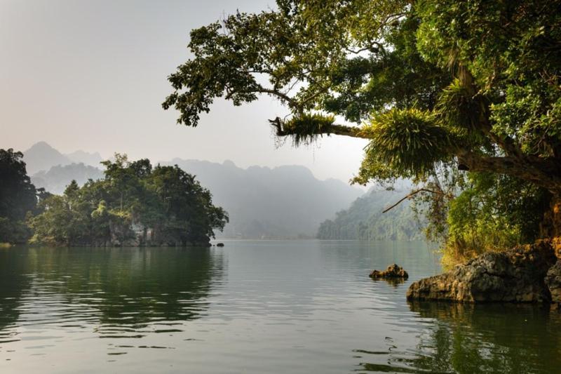 Ba Be Lakeside Bungalow Otel Coc Pouc Dış mekan fotoğraf