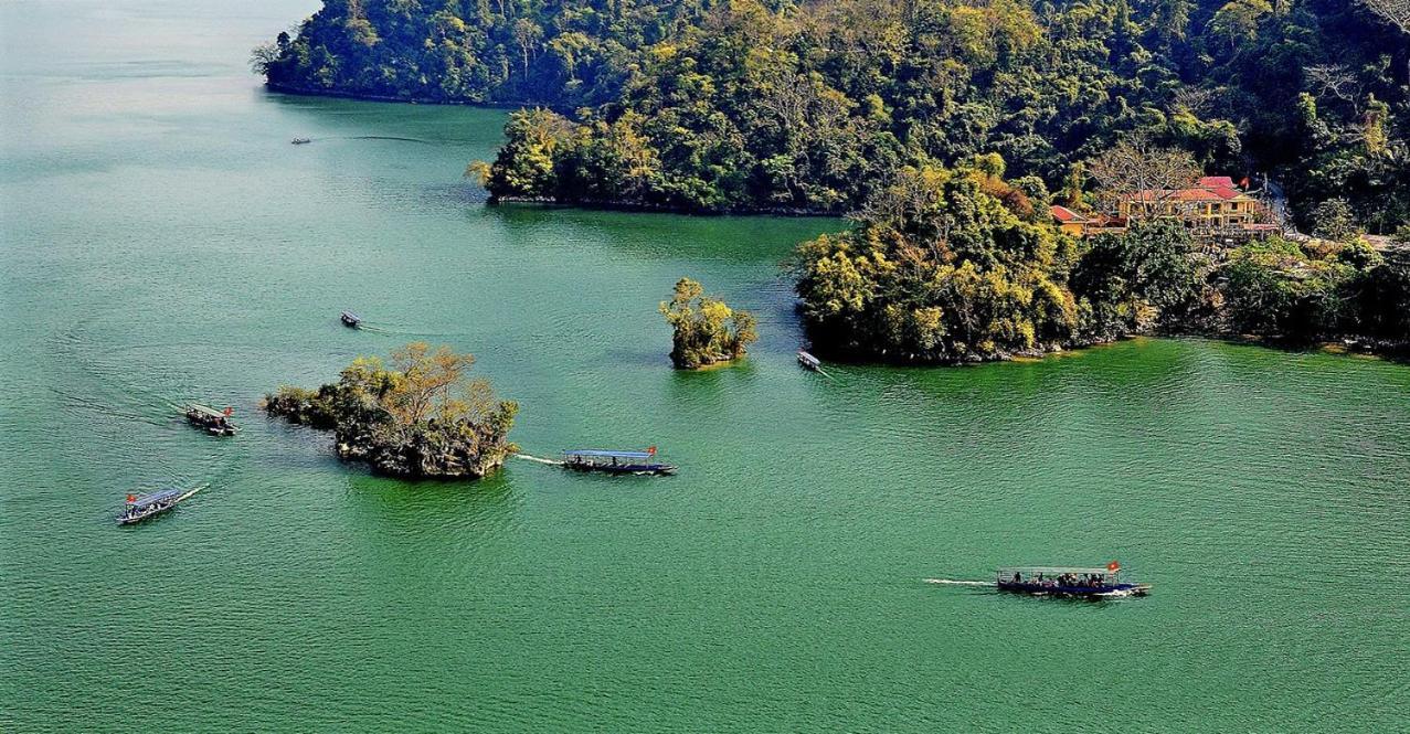 Ba Be Lakeside Bungalow Otel Coc Pouc Dış mekan fotoğraf