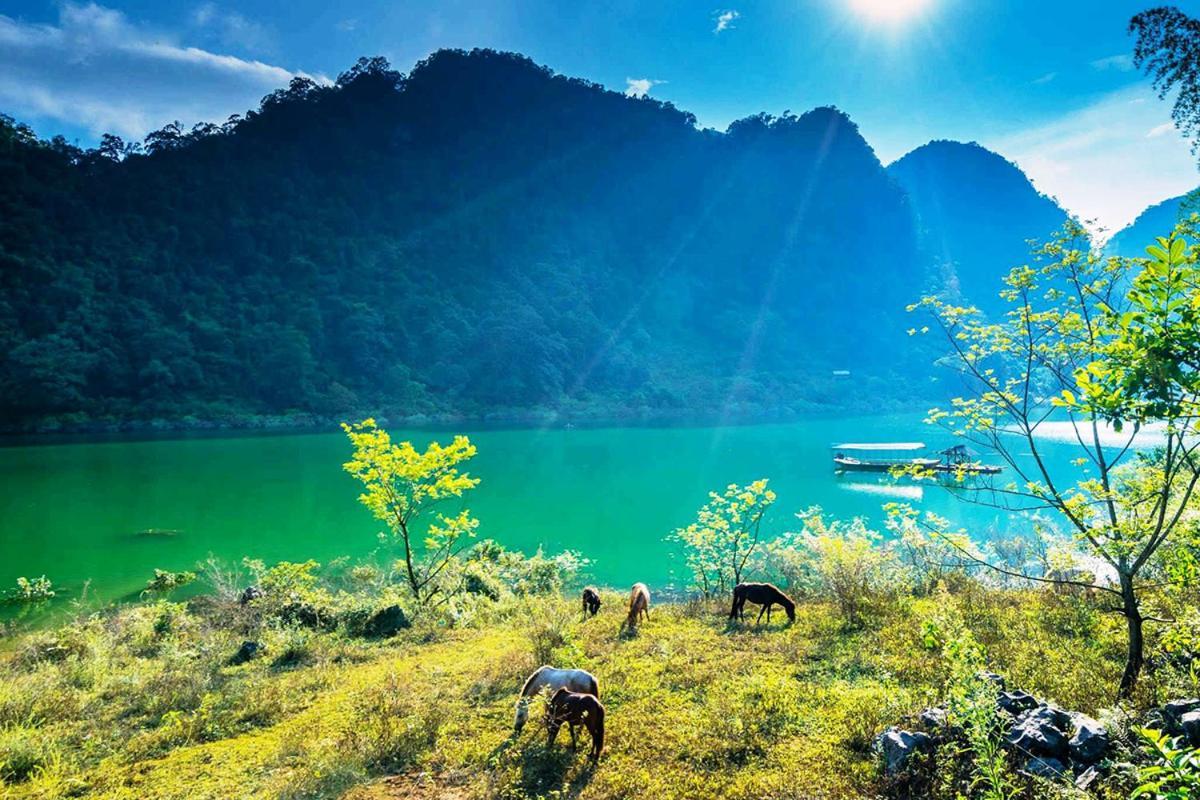 Ba Be Lakeside Bungalow Otel Coc Pouc Dış mekan fotoğraf